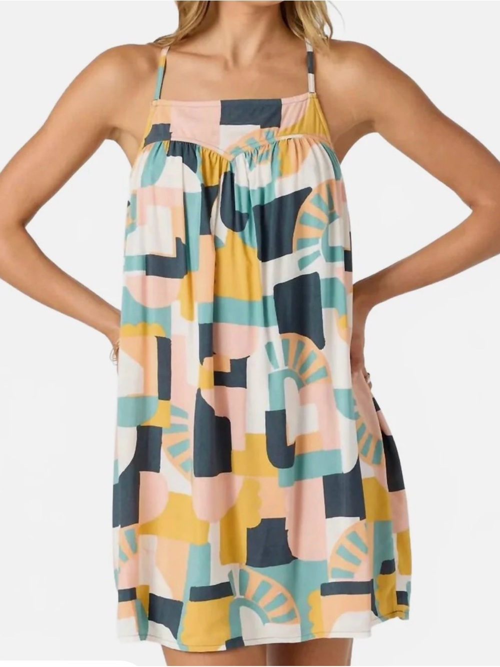 O’Neill Quinn Geo Dress In Multi